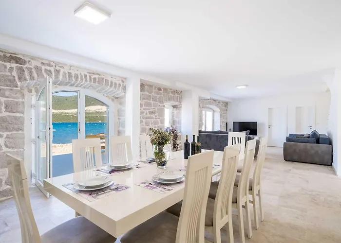 5* Beachfront Olive Mill Villa